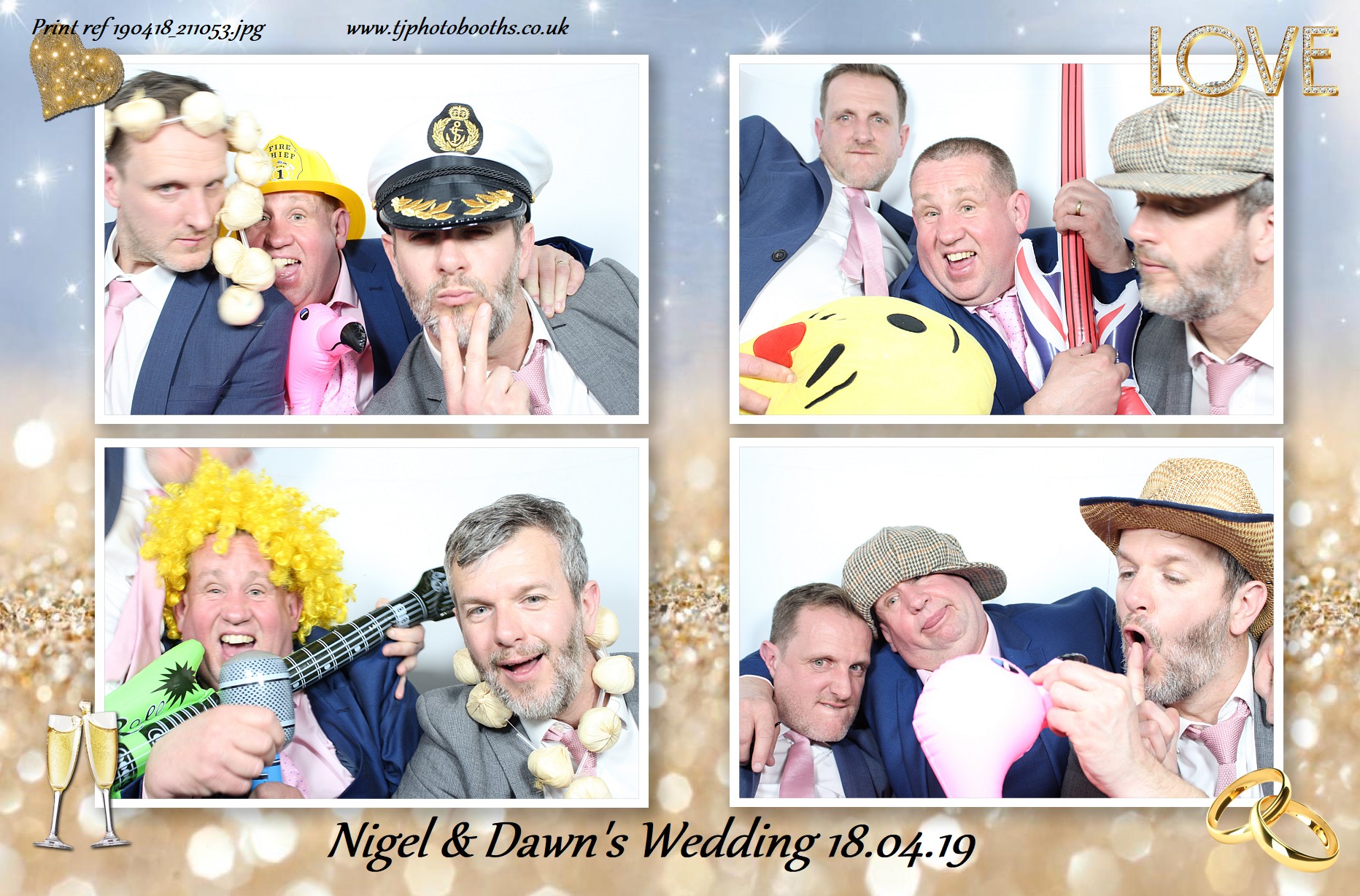 Nigel & Dawn's Wedding | View more photos from the event at gallery.tjphotobooths.co.uk/u/TJPhotobooths/Nigel-Dawns-Wedding